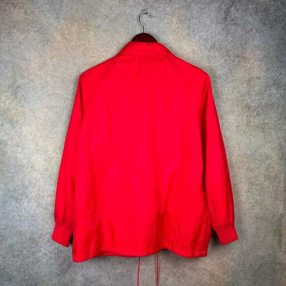 Vintage 80s Disney Minnie Mouse Golf Jacket Womens Sz 36 Red Button Up Collared - Picture 3 of 7